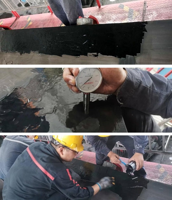 Underground Aramid Belt Edge Repair