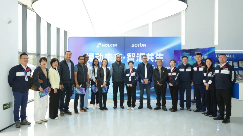 Holcim AMEA Team Visits BOTON to Discuss Green and Intelligent Conveying Cooperation