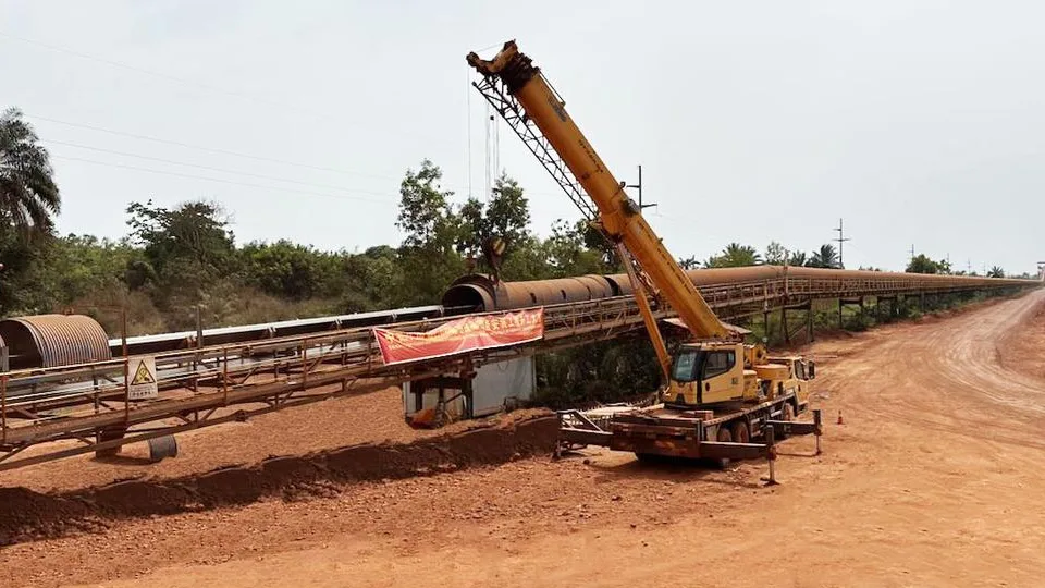 First Aramid Conveyor Belt Retrofit in Africa for Chinalco Boffa