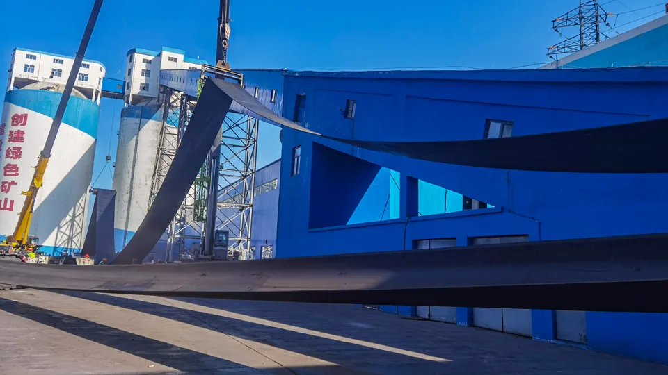 10,050 m Single-Line Aramid Conveyor Belt for Long-Distance Coal Conveying