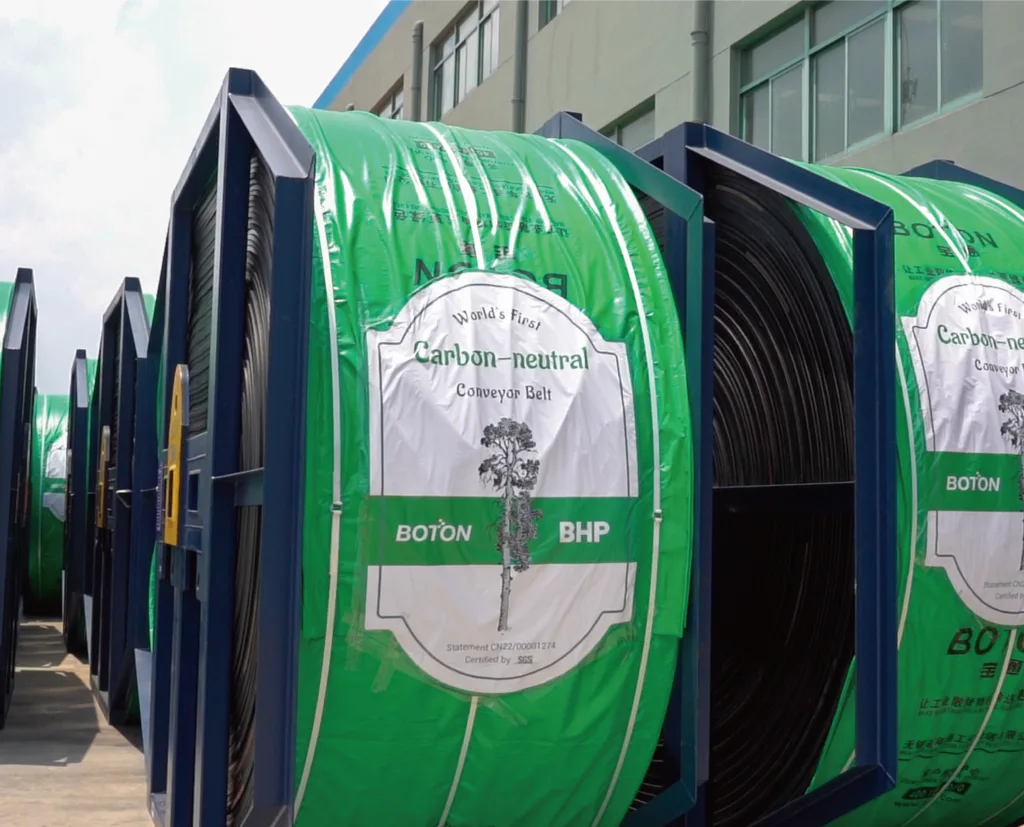 BOTON carbon-neutral conveyor belt