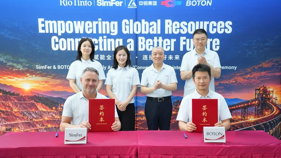 BOTON and SimFer Expand Partnership at Simandou